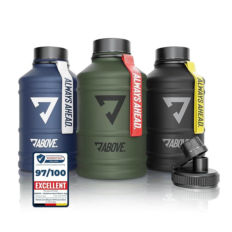 Mi opinión sobre la botella de acero inoxidable ABOVE de 2.2L.
