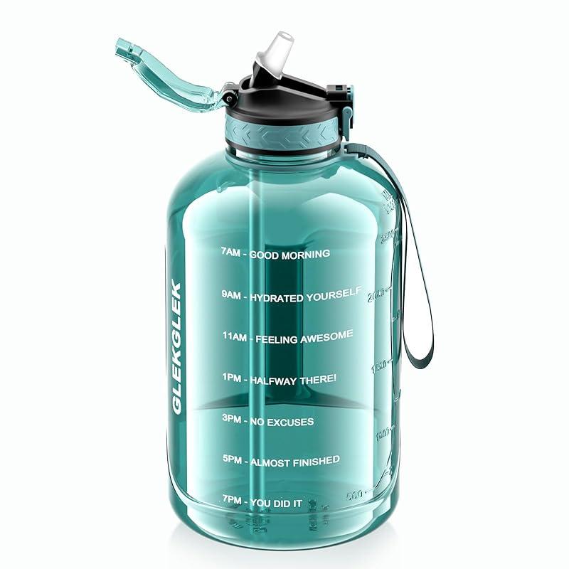 Mi experiencia con la botella de agua 3L cian de GLEKGLEK.