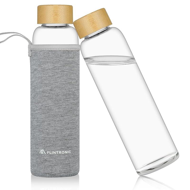 Mi opinión sobre la botella de agua flintronic de cristal 550ml.