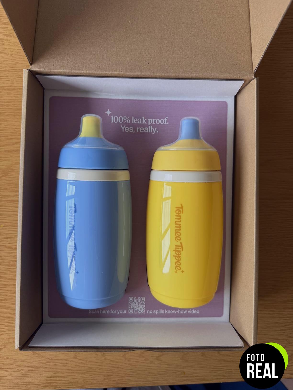 tommee-tippee-vaso-isotermico-pack-2-azul-amarillo-foto-1